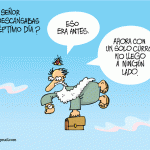 ¿No descansabas?