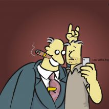 Una selfie, hoy