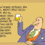 Medio vacío, medio lleno