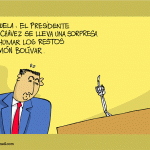 Chávez exhuma a Bolívar