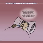 Dormir, tal vez levantarse