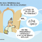 Un  mal día en el colegio