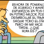 ¿Qué hora es?