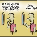 Alguien miente