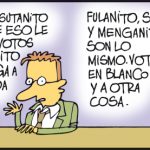 A quién votar