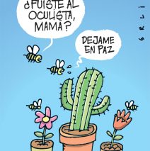 Al oculista, mamá