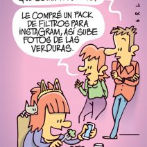 Logré que coma verduras