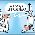 Me voy a leer al bar