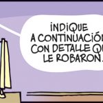 Indique qué le robaron
