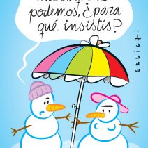 Para qué insistís