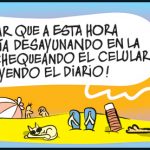 A esta hora, en la oficina