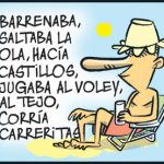 Cuando era chico, en esta playa