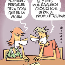 Sólo pienso en la vacuna