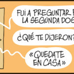 Pregunté por la segunda dosis