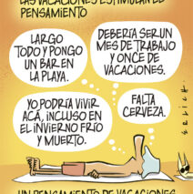 Vacaciones y pensamiento