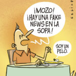 Una fake news en la sopa