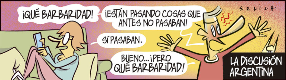 La discusión argentina