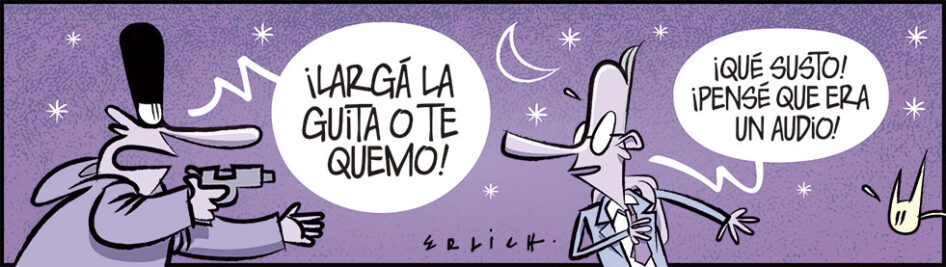 Qué susto