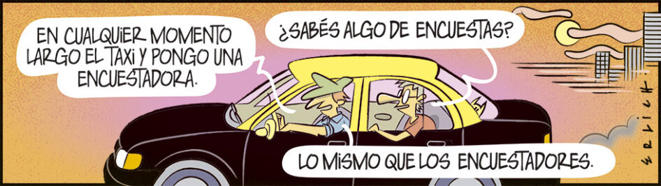 Pongo una encuestadora