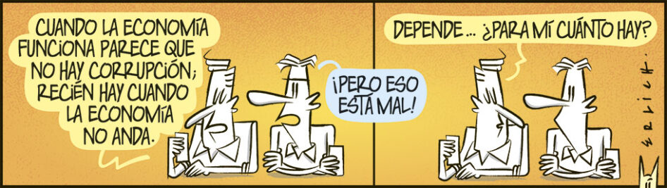 La economía y la corrupción