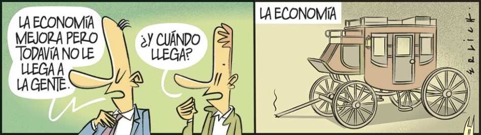 La economía no llega