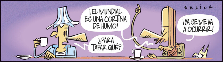 Una cortina de humo