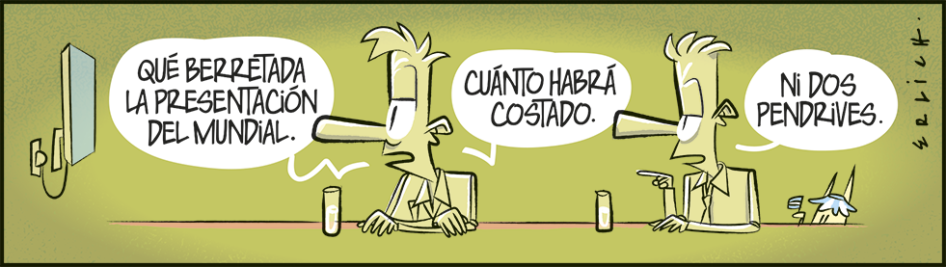 La presentación del Mundial