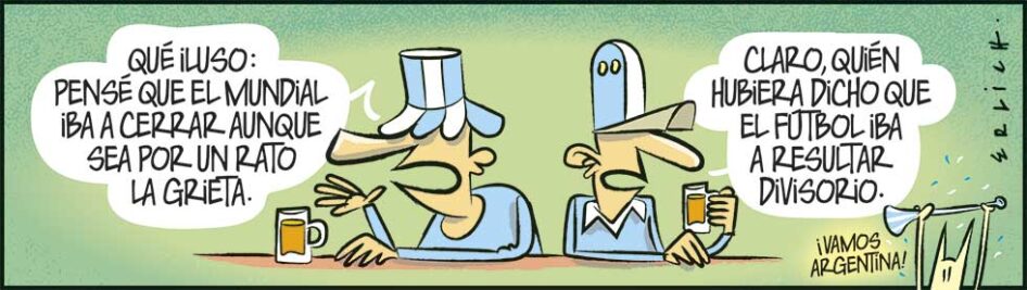 El Mundial y la grieta