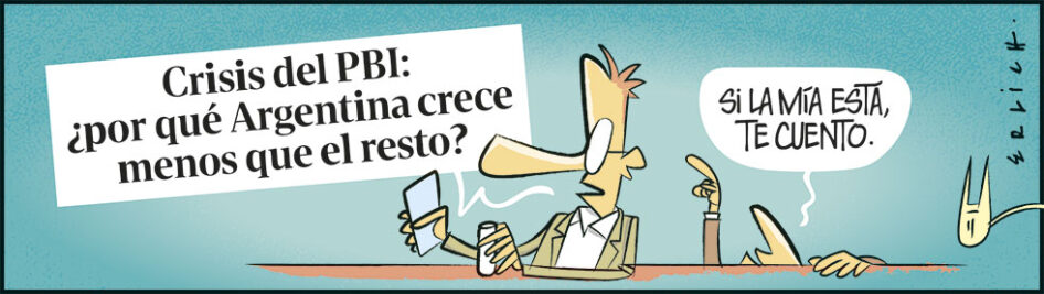 Argentina crece menos