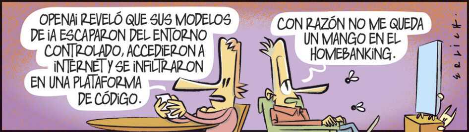 La IA se escapó