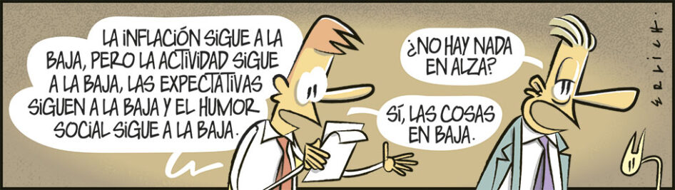 A la baja