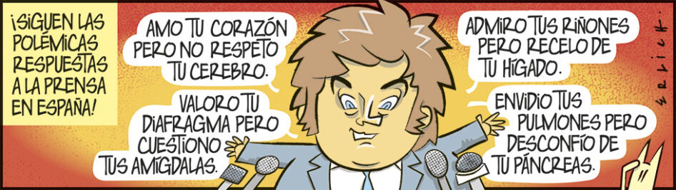 Amo tu corazón pero no respeto tu cerebro