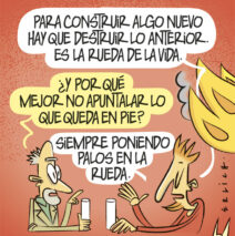 Palos en la rueda
