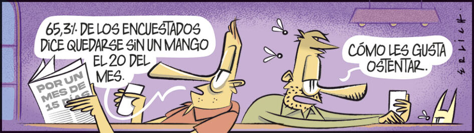 Sin un mango el 20